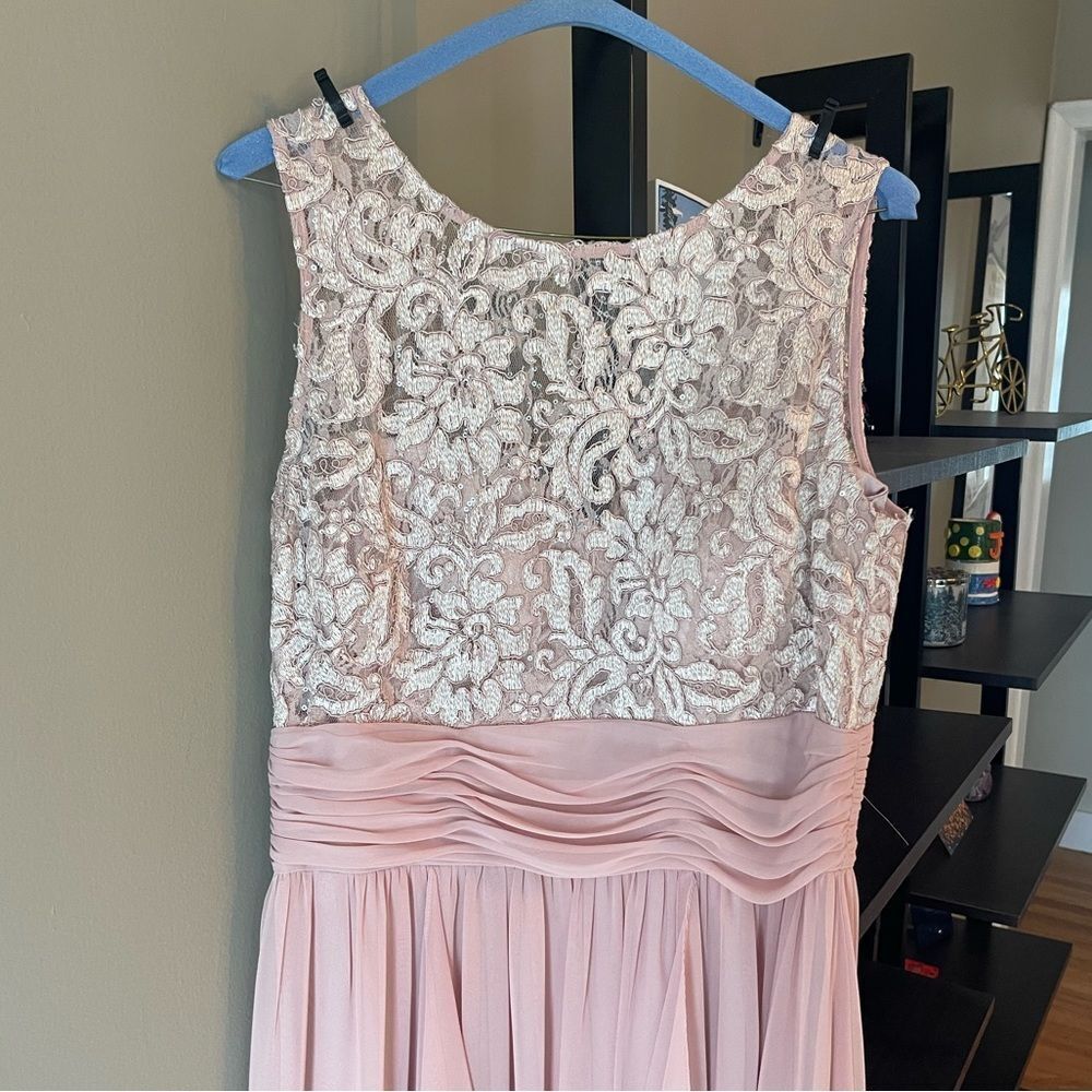 Beautiful Dillard’s Formal Light Pink Dress!